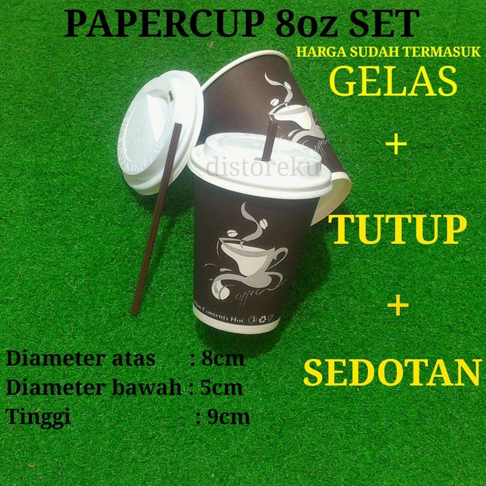 Jual Isi 50pcs Paketan Gelas Kertas Foam Paper Cup 8oz Motif Hot Coffe Kopi Teh Panas Shopee 8849