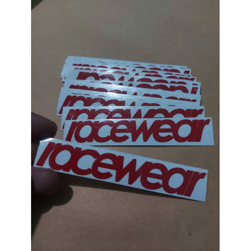 Jual STICKER RACEWEAR CUTTING | Shopee Indonesia