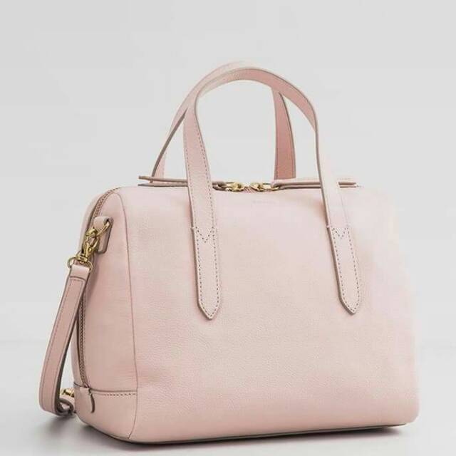Fossil sydney satchel dusty rose hotsell