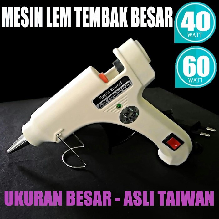 Jual 40 60 Watt Pistol Lem Tembak Hot Melt Glue Gun On Off