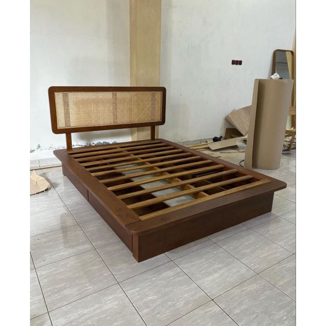 Jual Rangka Tempat Tidur Jati Minimalis Sorong | Shopee Indonesia