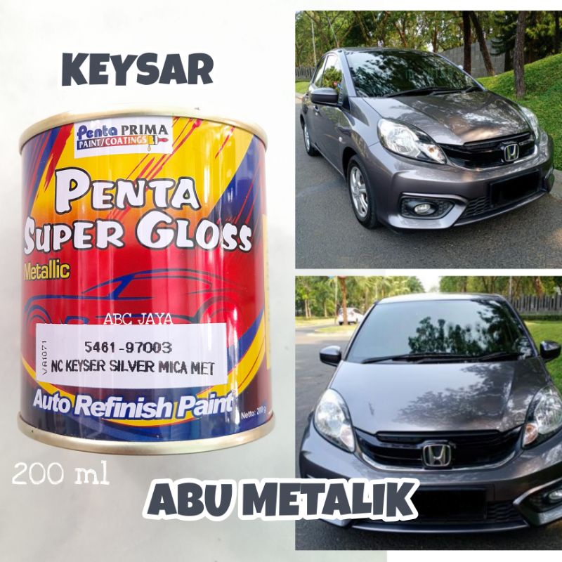 Jual Cat Duco Penta Super Gloss Nc Keysar Silver Mica Met Abu Silfer