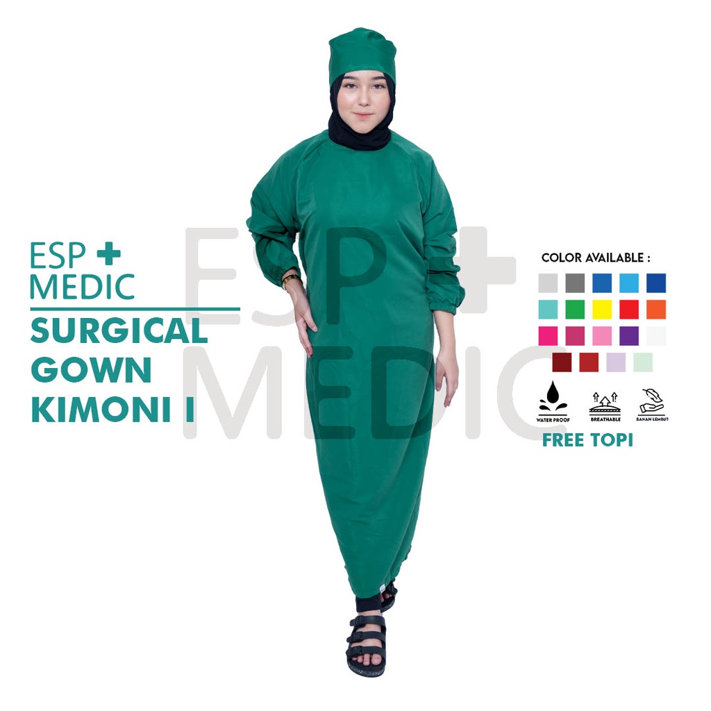 Jual ESPMEDIC-SURGICAL GOWN | APD GOWN | JUBAH OPERASI | APD GOWN ...