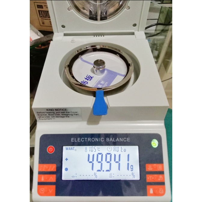 Jual Halogen Moisture Analyzer Moisture Balance Want MB 120 x 0.001 g ...