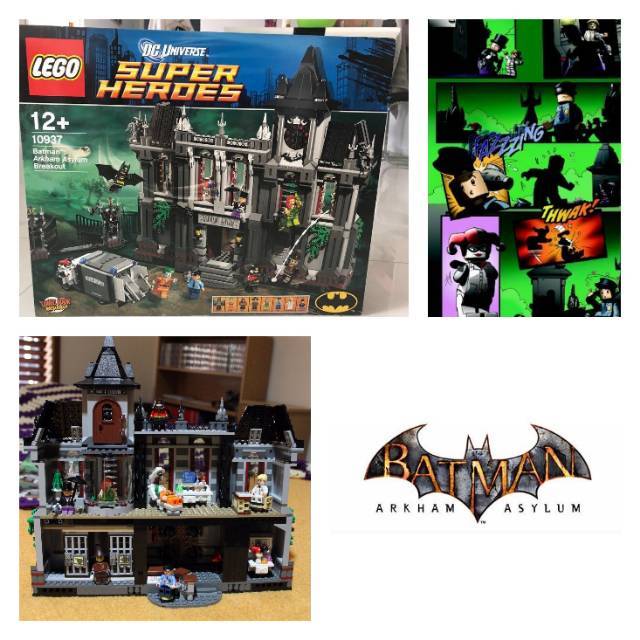 Jual LEGO SUPERHEROES 10937 Batman Arkham Asylum Breakout | Shopee ...
