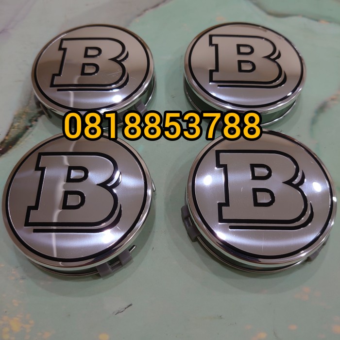 Jual Dop Roda Velg Mercedes Benz Brabus Chrome 75mm Dop Roda Brabus ...
