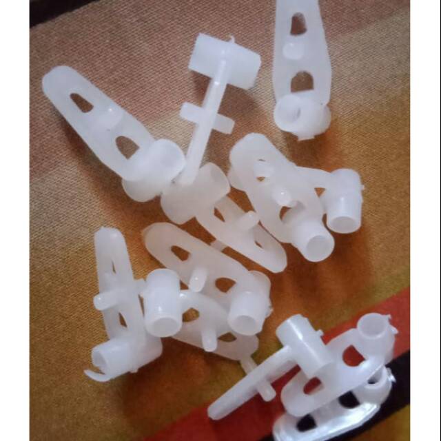 Jual Roda Rell/Biji Plastik Rell/Rail Gorden T/Kawat Pengait Gorden ...