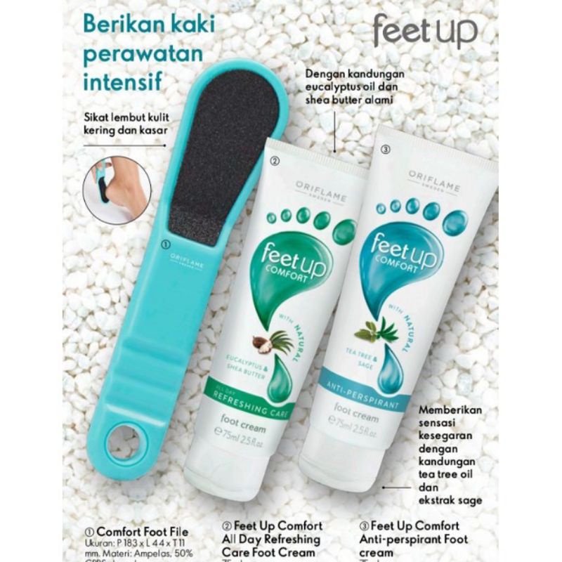 Jual Oriflame comfort foot file Shopee Indonesia
