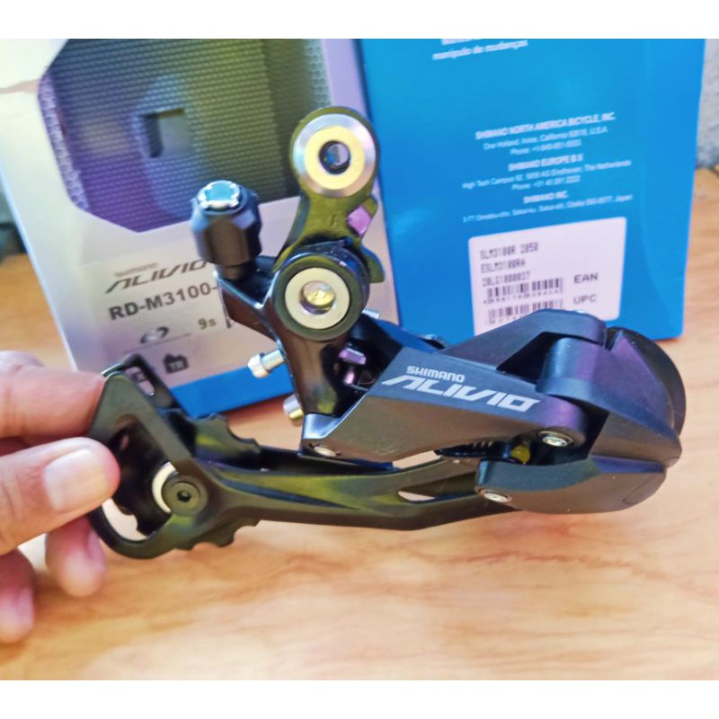 Jual Rear Derailleur Shimano Alivio RD M3100 SGS Shadow Original ...
