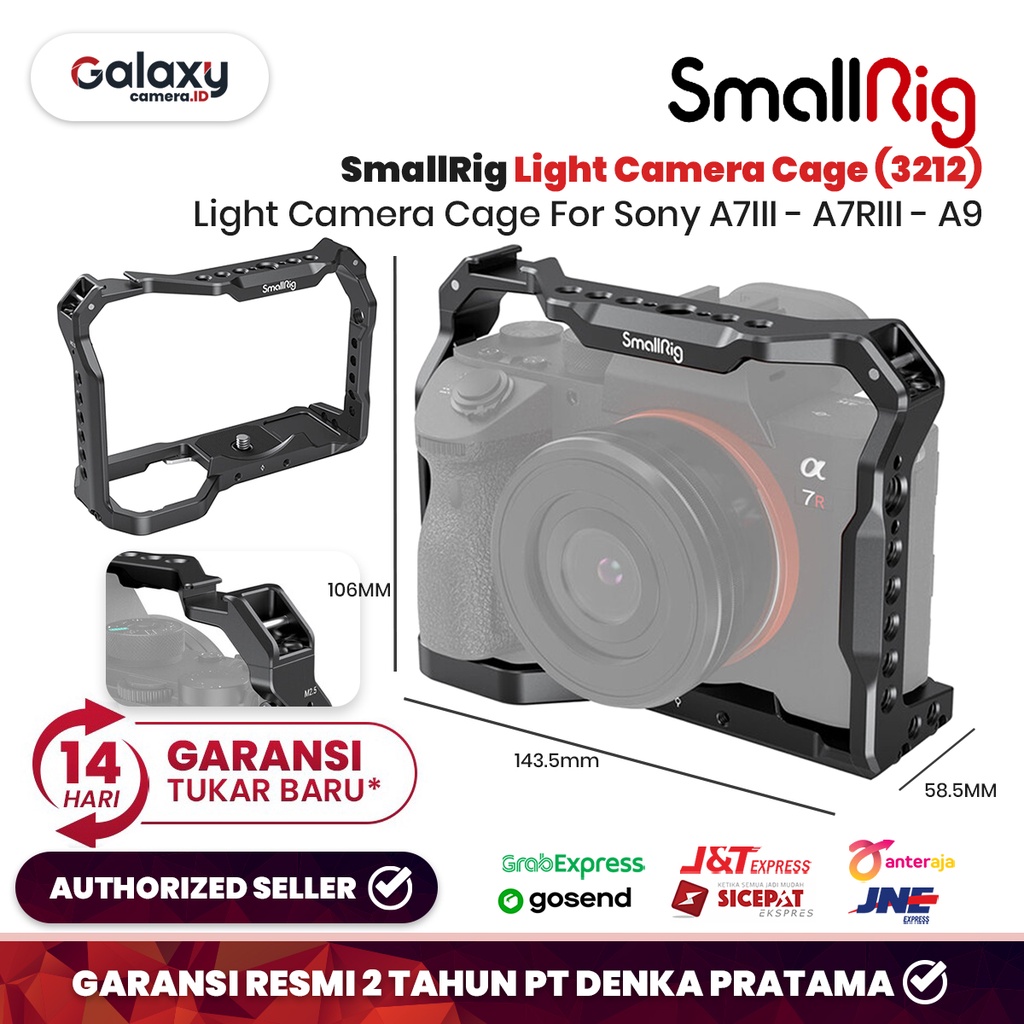 SmallRig 2694 Cage Kit Sony A7 III/A7R III