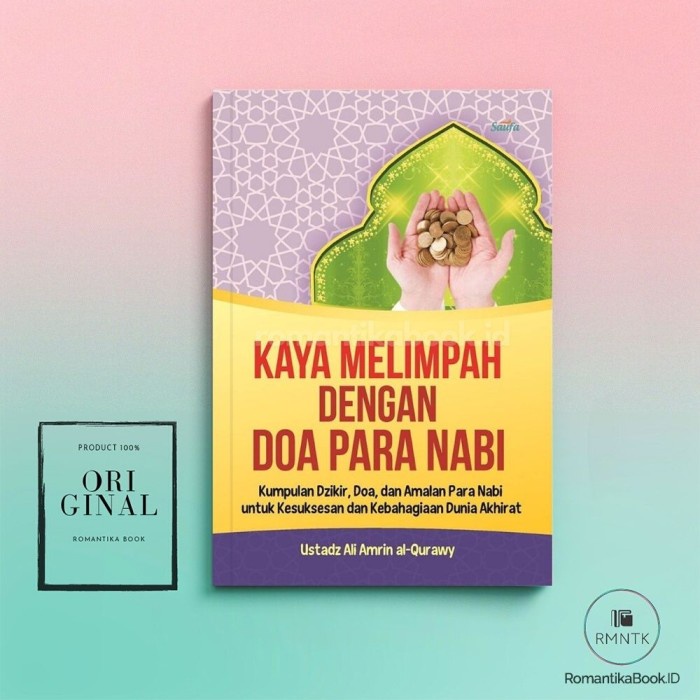 Jual Buku Kaya Melimpah Dengan Doa Para Nabi Kumpulan Dzikir Doa Dan