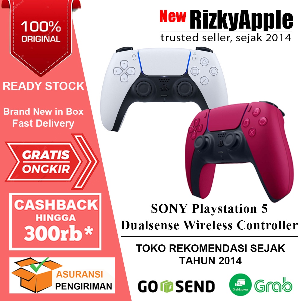Jual Sony Playstation 5 DualSense Wireless Controller for Playstation 5