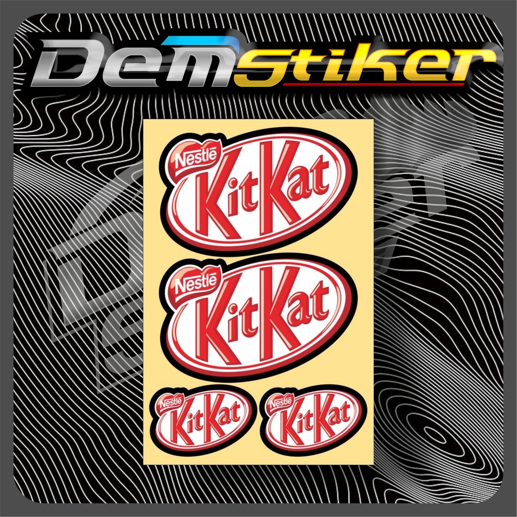 Jual stiker kitkat - striping stiker bodi motor kit kat | Shopee Indonesia