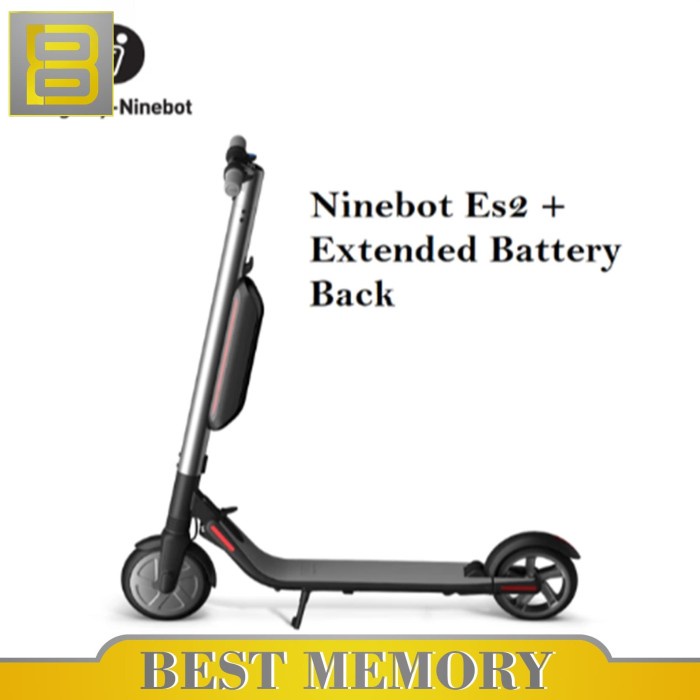 Jual Ninebot by SEGWAY KickScooter ES2 Electric Scooter + Extra Battery