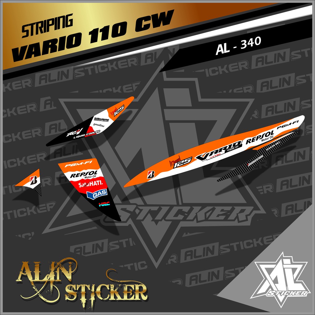 Jual Stripping Sticker Vario Cw Semi Full Desainrepsol