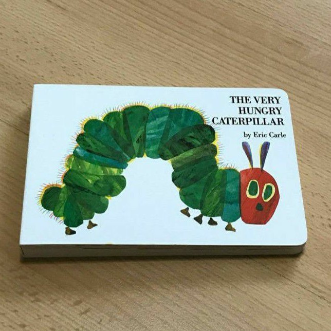 Jual The Very Hungry Caterpillar Eric Carle Board Book | Shopee Indonesia