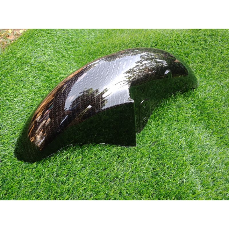 Jual spakbor depan ninja r victor carbon karbon | Shopee Indonesia