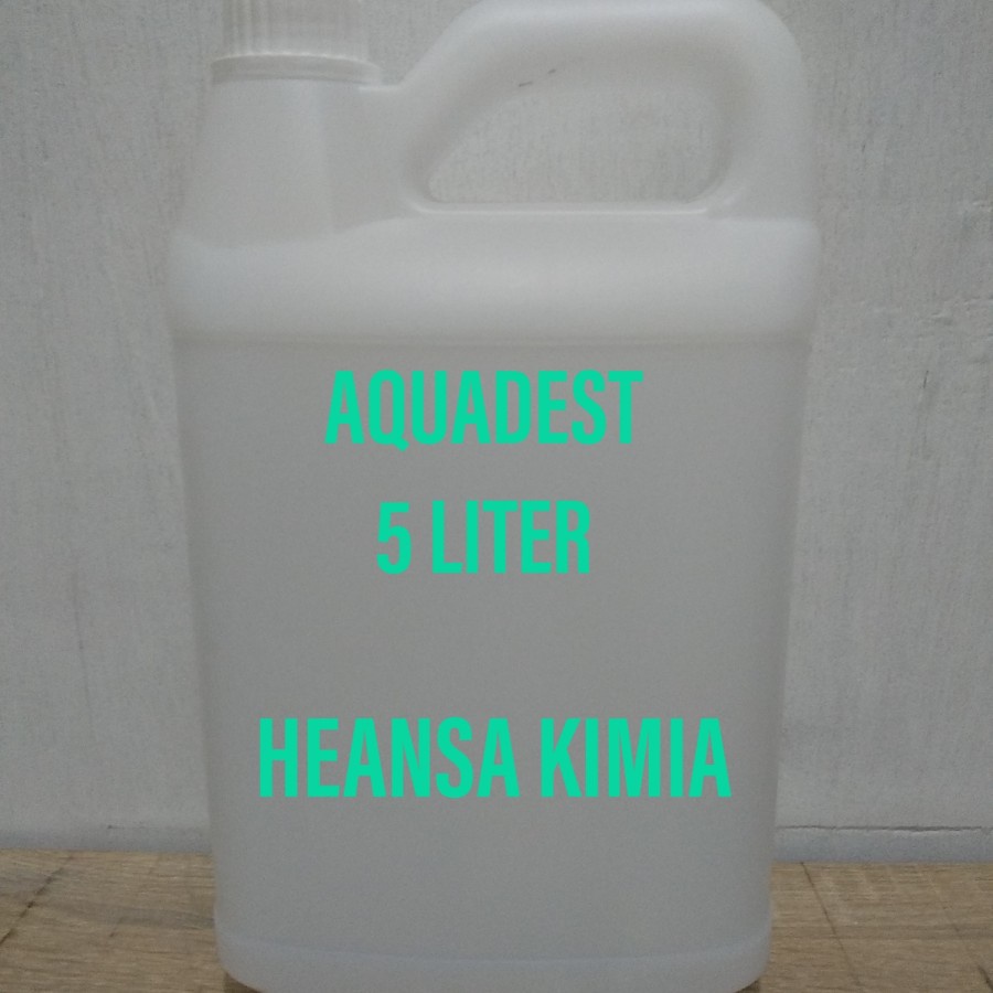 Jual Aquadest Aquades Air Suling 5 Liter Shopee Indonesia 5096
