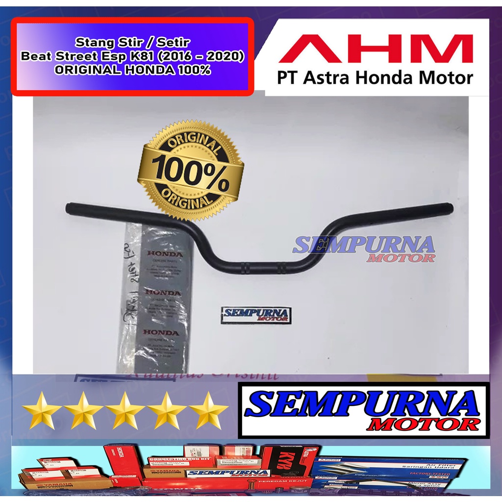 Jual 53100-K81-N30 Stang Stir Setir Beat Street Esp 100% Original Honda ...