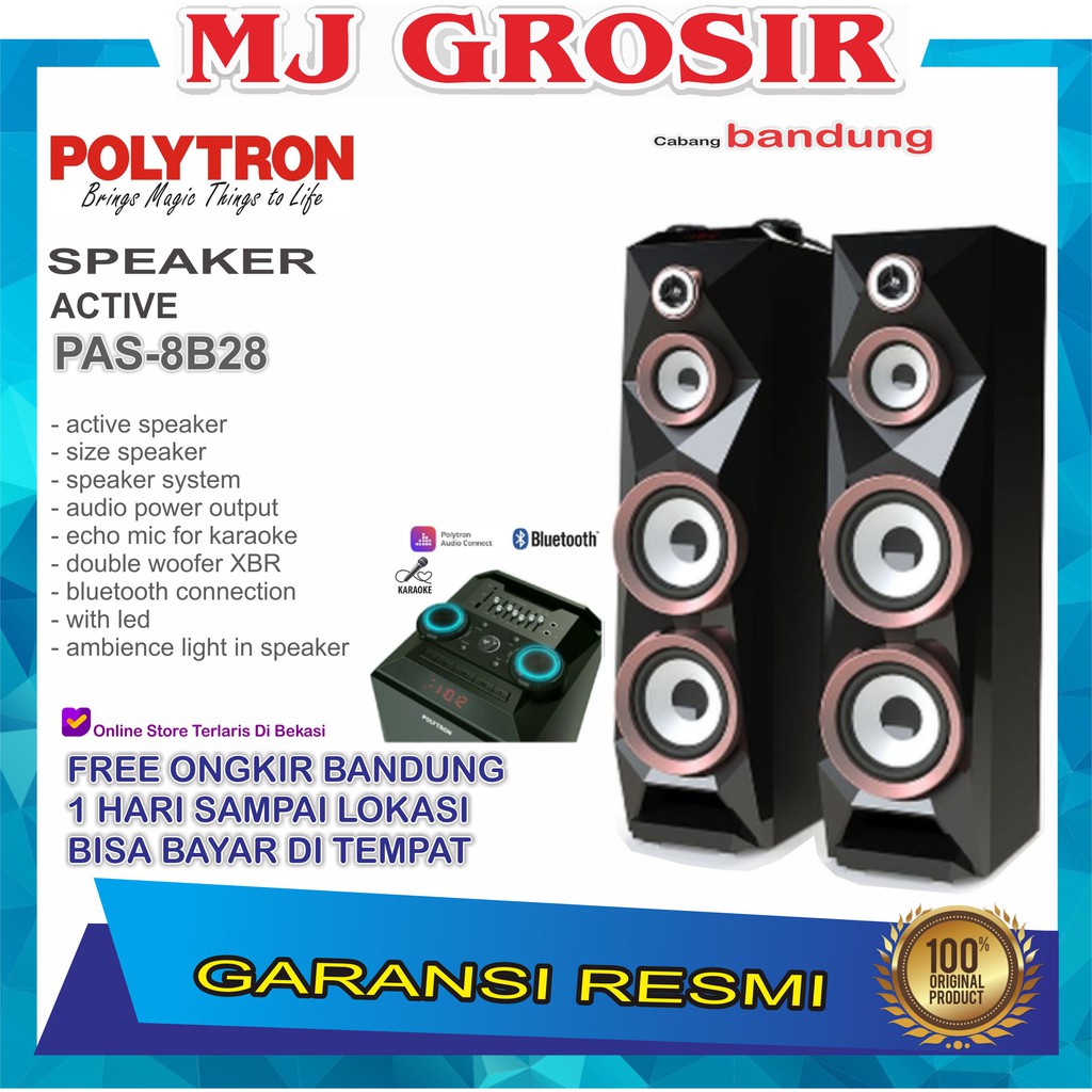 Jual Promo Polytron Speaker Audio Pas B Pas B Usb Xbr Bluetooth