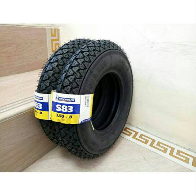 Ruota Completa MICHELIN S83, 3.50-10" Con Cerchio Tubeless SIP 2.10-10 - Foto 8