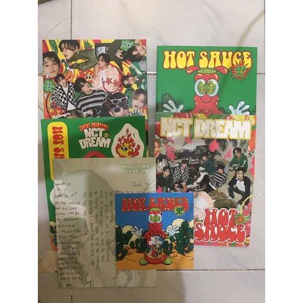 Jual album nct dream hot sauce (boring version) Shopee Indonesia