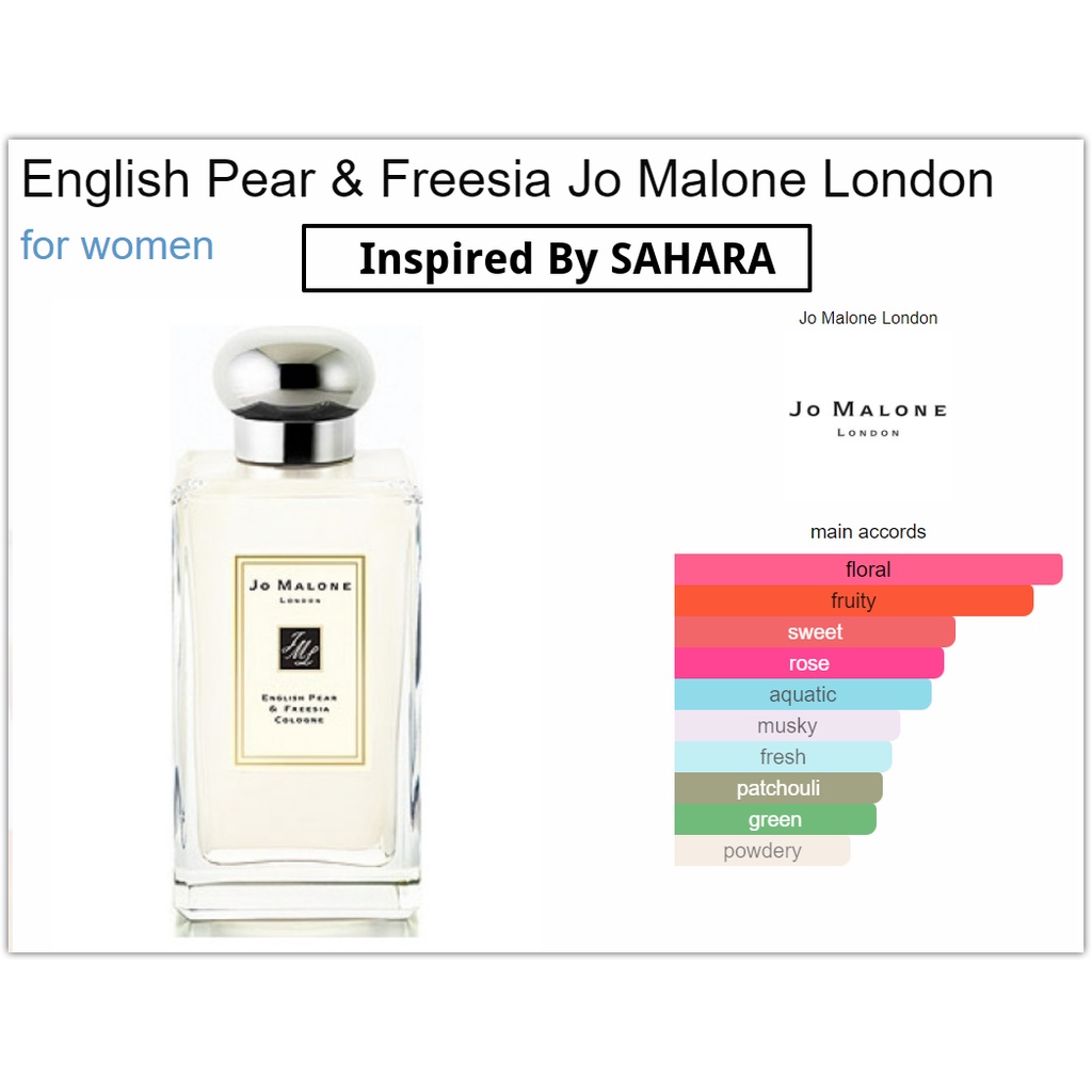 JO MALONE ENGLISH PEAR Parfum Badan Harum Wangi