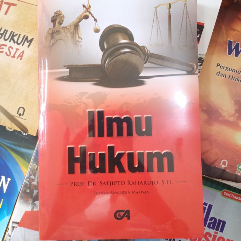 Jual Buku Ori Ilmu Hukum Prof Dr Satjipto Rahardjo Sh Citra Aditya