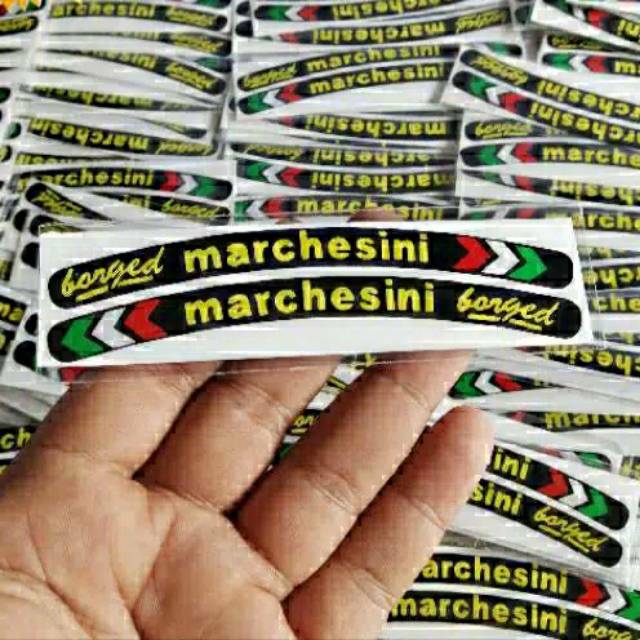 Jual Sticker velg sticker marchesini | Shopee Indonesia