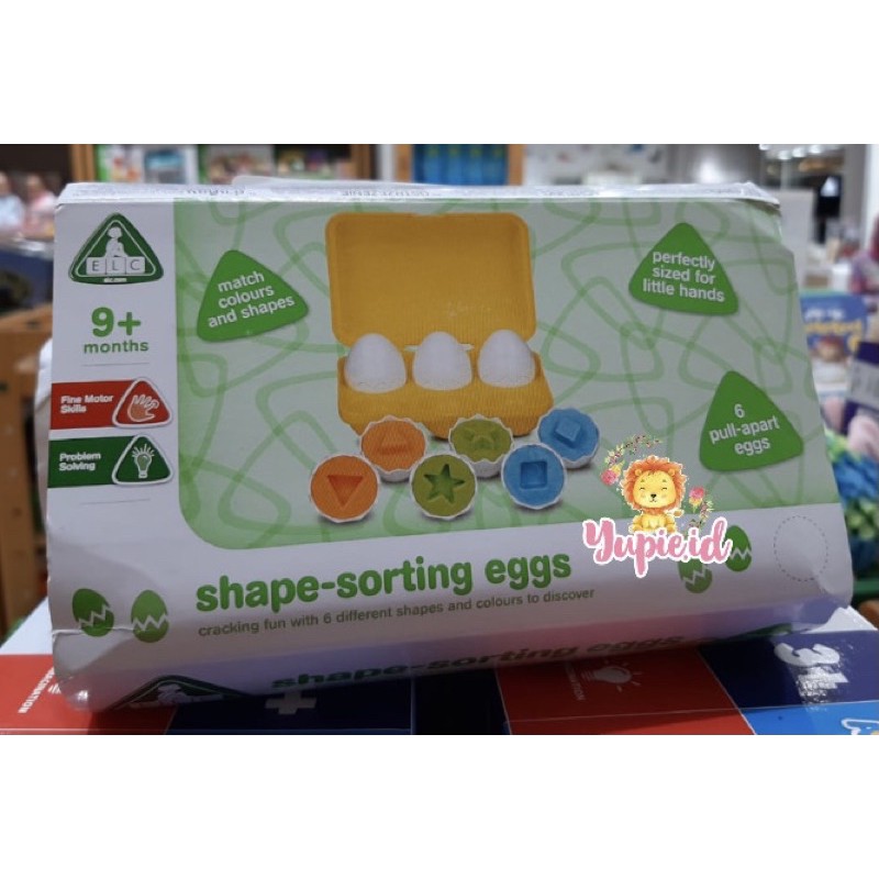 Jual elc shape sorting egg Shopee Indonesia