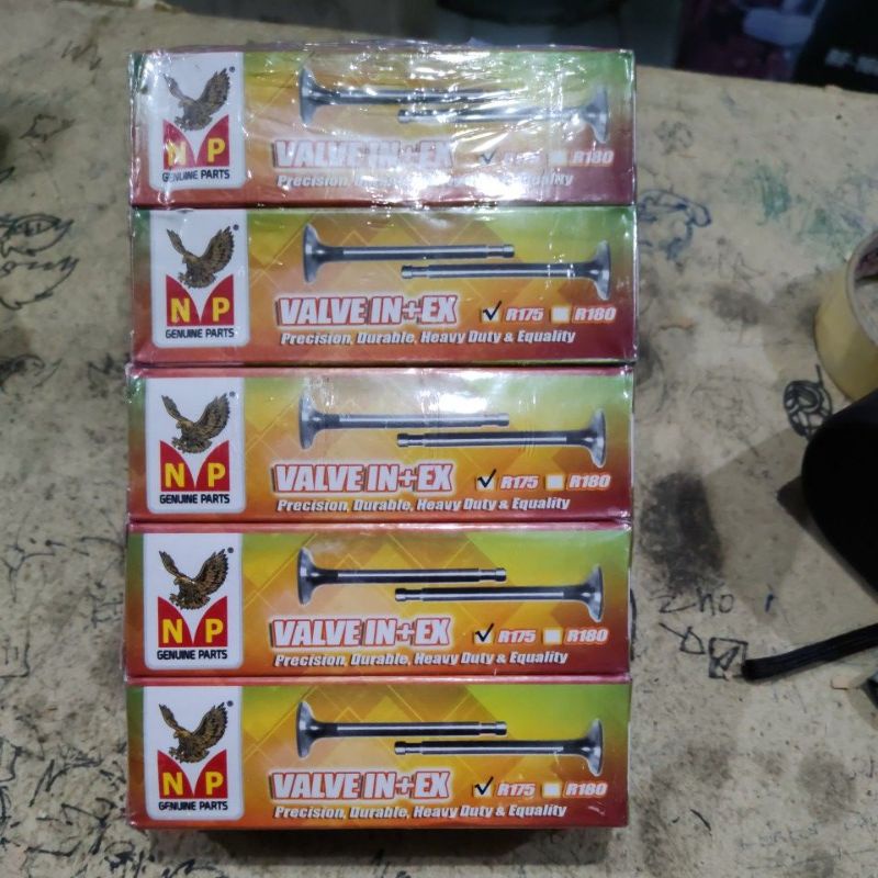 Jual R175 R180 Klep Api Valve In Ex Klep Mesin diesel Dongfeng | Shopee ...