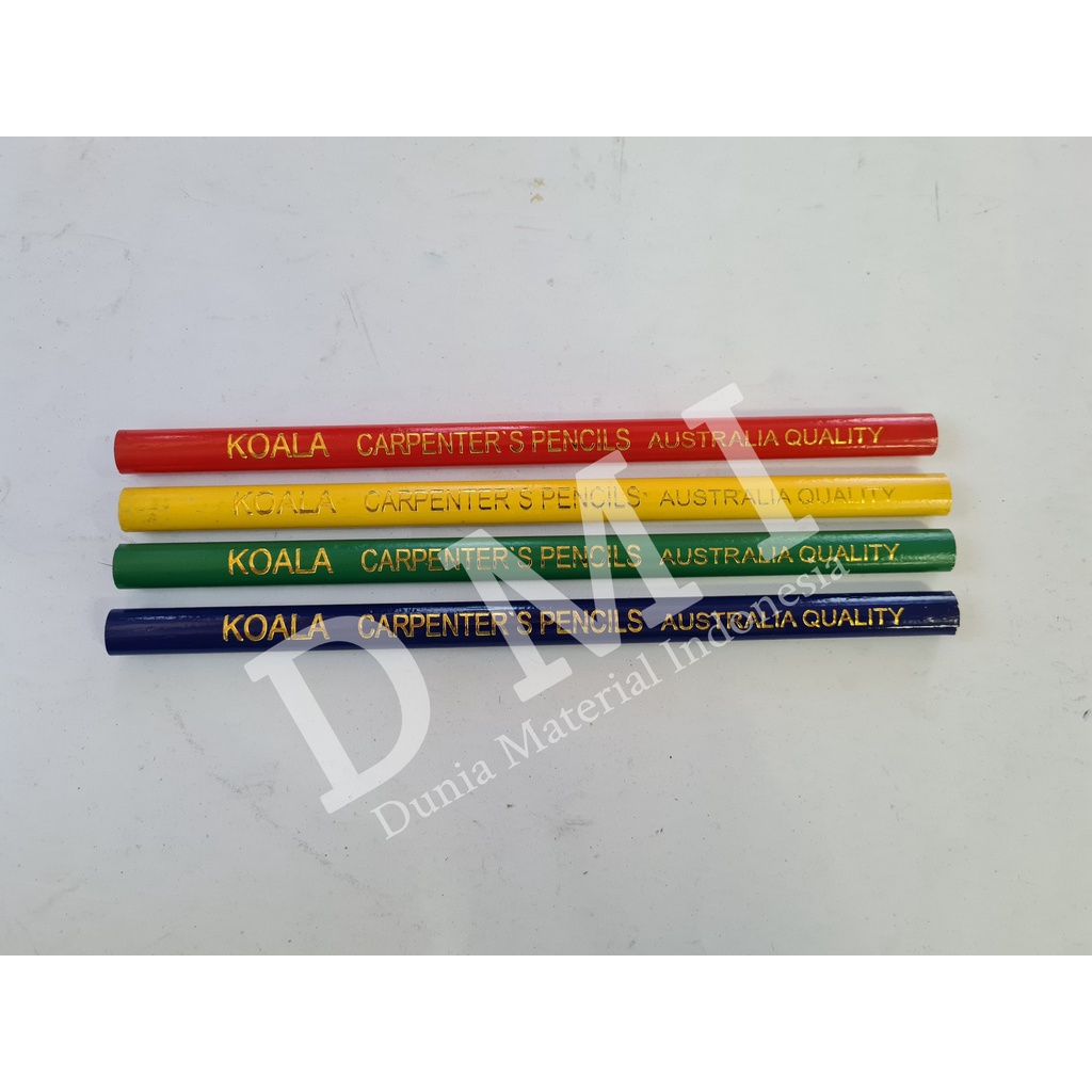 Jual Pensil Tukang Kayu Koala Pensil Kayu Bangunan Pensil Bangunan