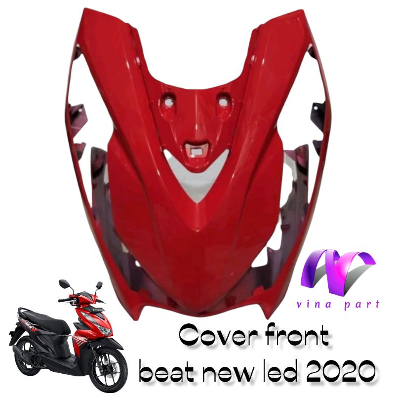 Jual cover front panel tameng body lampu depan honda beat esp beat ...