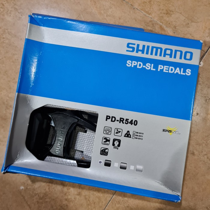 Jual Pedal Cleat SHIMANO PD R540 Roadbike + Tapal SH11 Original LOOK ...