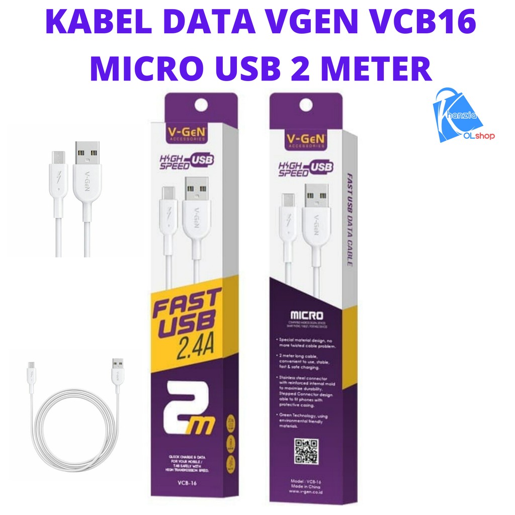 Jual Khanziaolshop Kabel Data Vgen Vcb Micro Usb Fast Charging