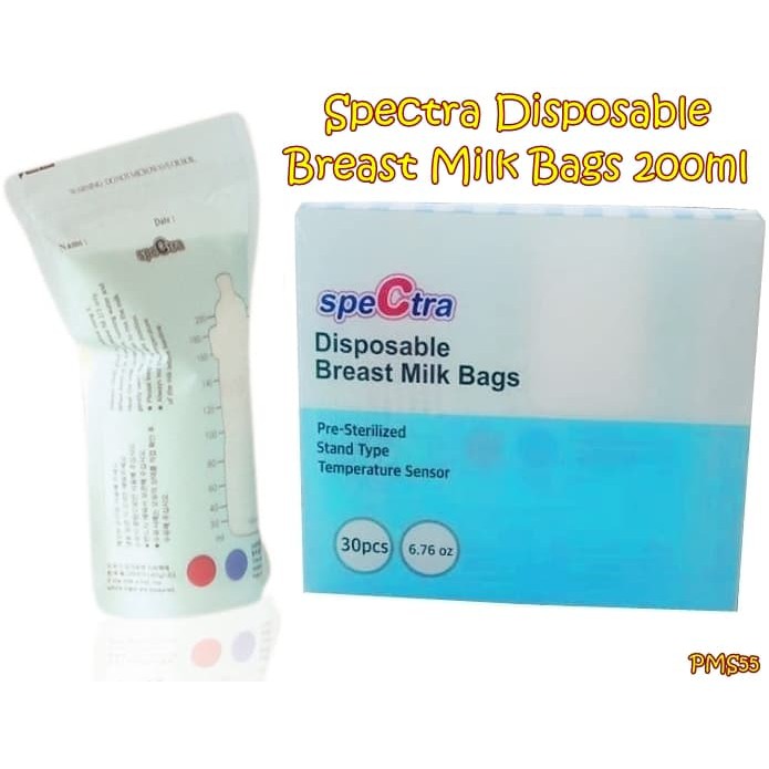 Jual anakasi SPECTRA DISPOSABLE BREAST MILK BAGS 200ML KANTONG ASI Shopee Indonesia