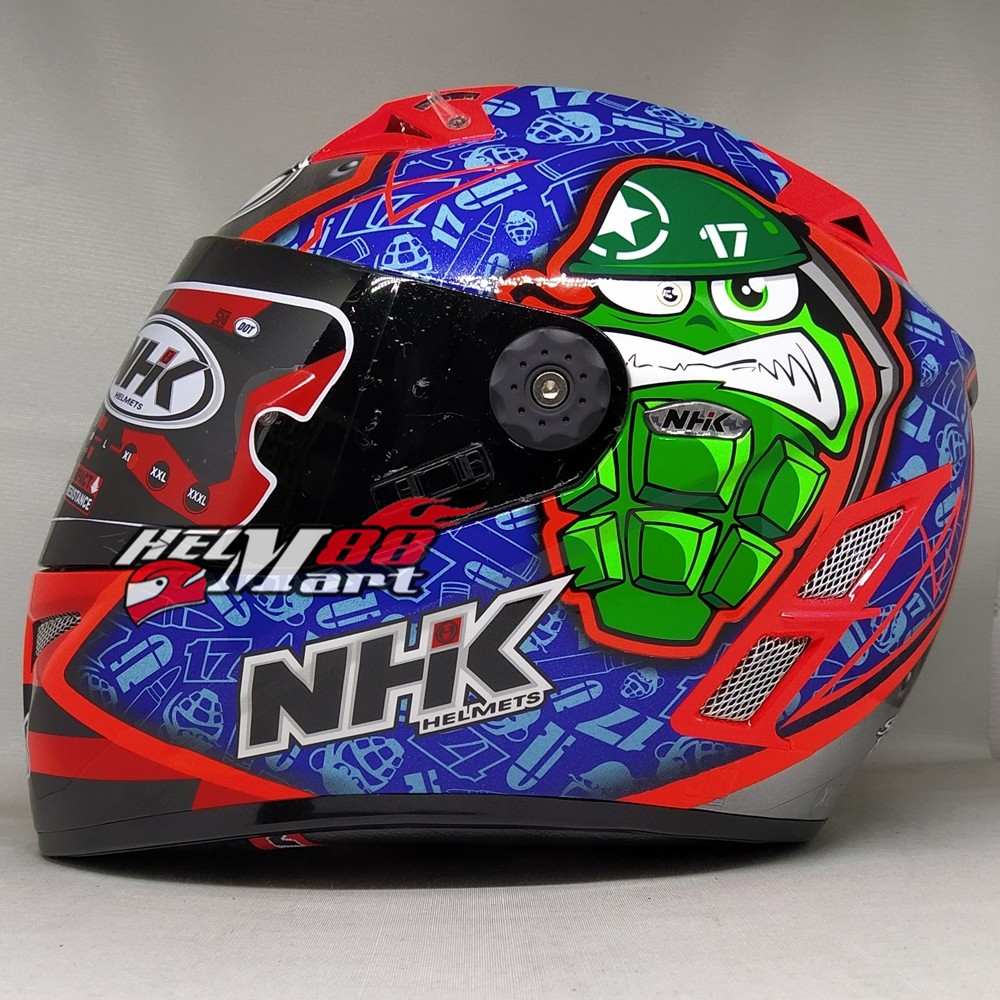Nhk Terminator Jenis Helm Nhk Full Face Jual NHK Terminator TT