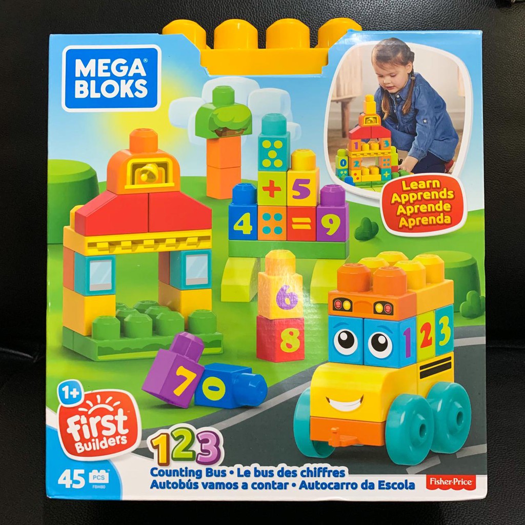 mega bloks 123 counting bus