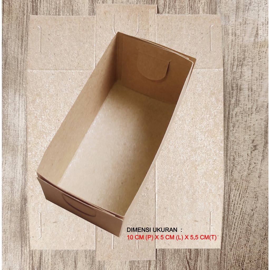 Jual BOX ROTI TOAST TANPA TUTUP / FOOD TRAY XS PANJANG / ROTI TOAST ...