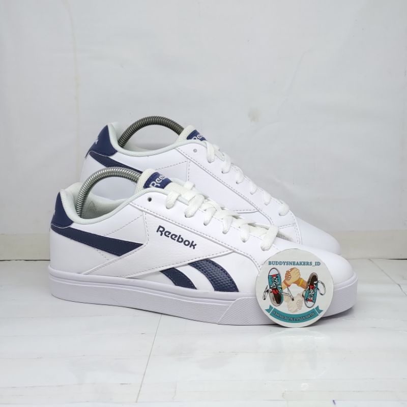 REEBOK ROYAL COMPLETE 3 LOW WHITE SMOKE INDIGO ORIGINAL FW0862