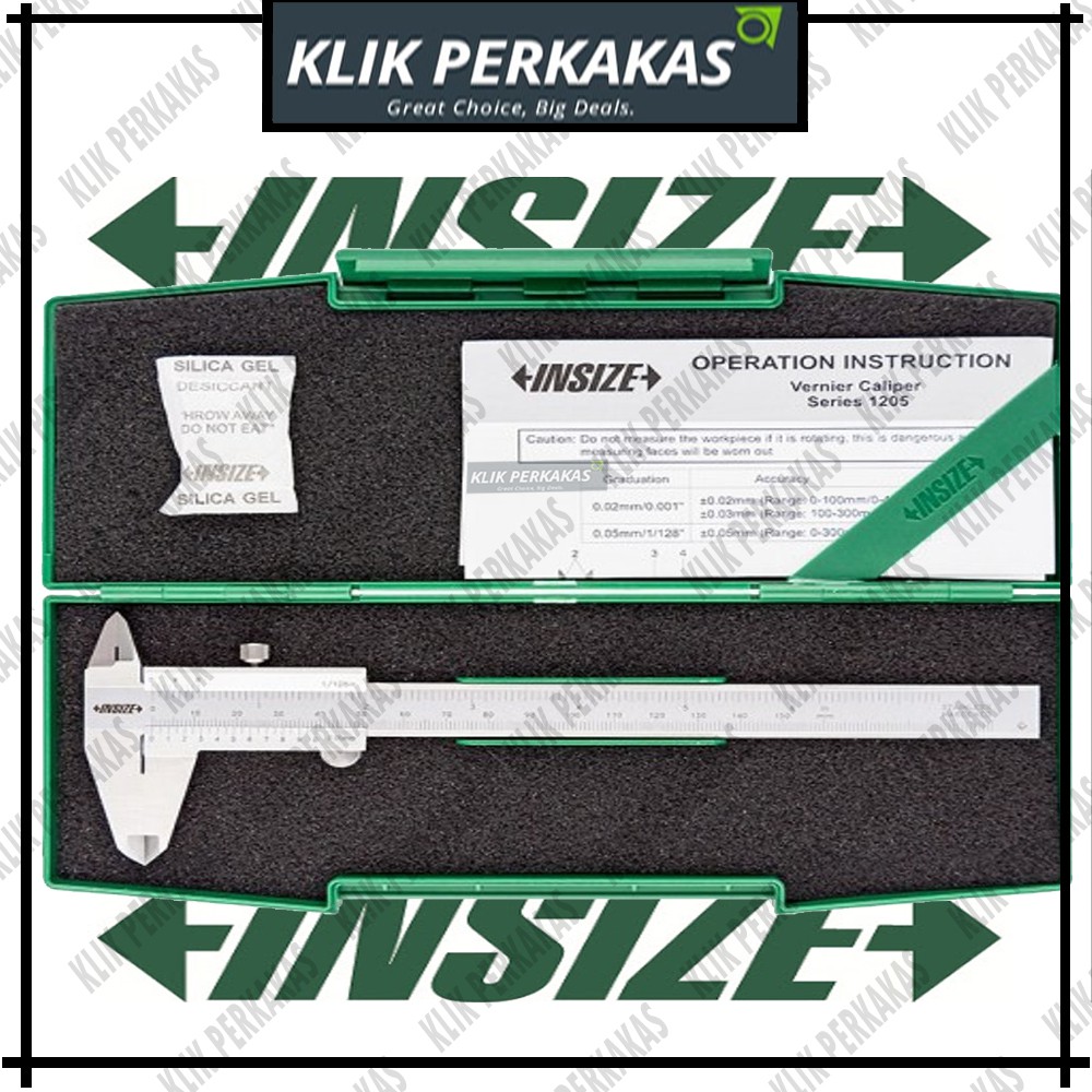 Jual VERNIER CALIPER INSIZE 12051502S Sigmat 12" INSIZE Shopee Indonesia
