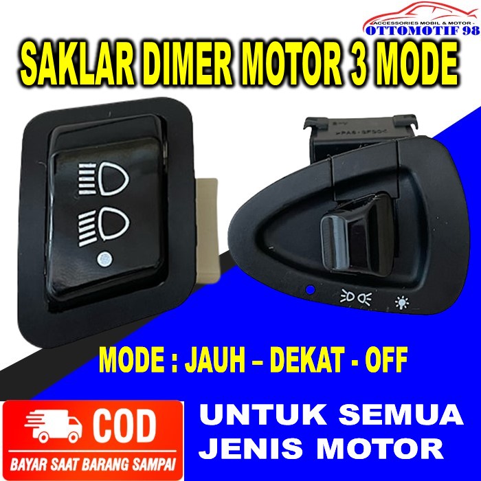 Jual Tombol Saklar Lampu Lapu Utama Sein Send Sen Dua 2 Running Raning ...