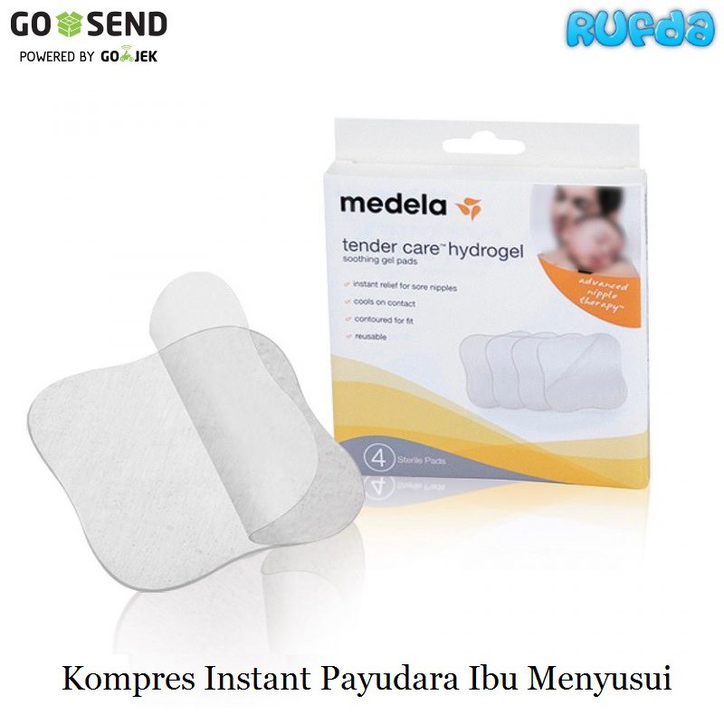 Medela® Tender Care Hydro Gel Soothing Gel Pads, 4 Pads