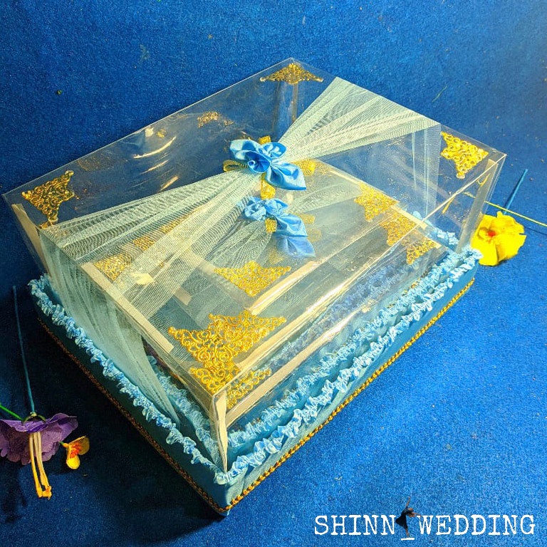 Jual Kotak Seserahan Pernikahan 1 Set Lengkap Isi 4 Box Kotak Hantaran Parcel Mika Unik Kekinian 5251