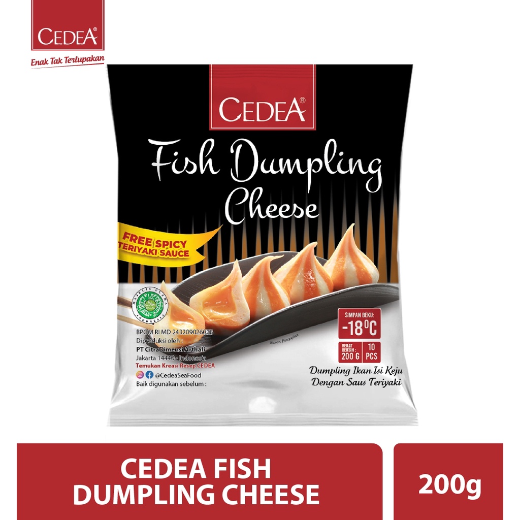 Jual CEDEA DUMPLING CHEESE 200GR | Shopee Indonesia