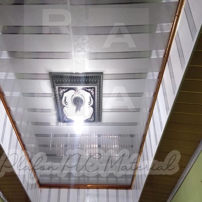 Jual Terbaru Plafon PVC Aneka Motif Merk Genius Harga permeter Garansi ...