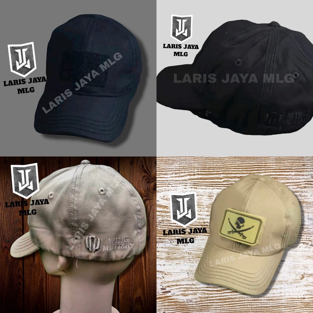 Jual Topi Velcro/topi Tactical Terbuat Dari Bahan Canvas Cotton ...