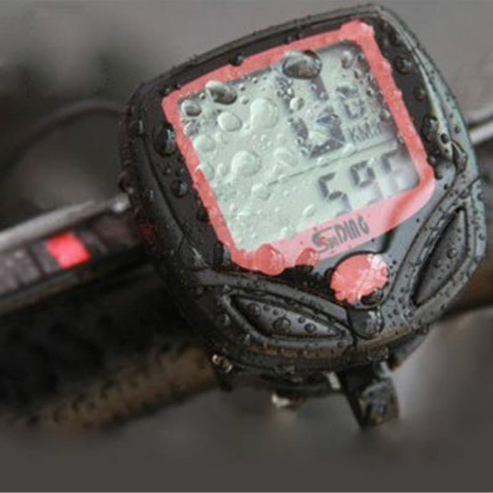Jual 7 in 1 Speedometer Sepeda Waterproof / LCD Display Bicycle Anti ...