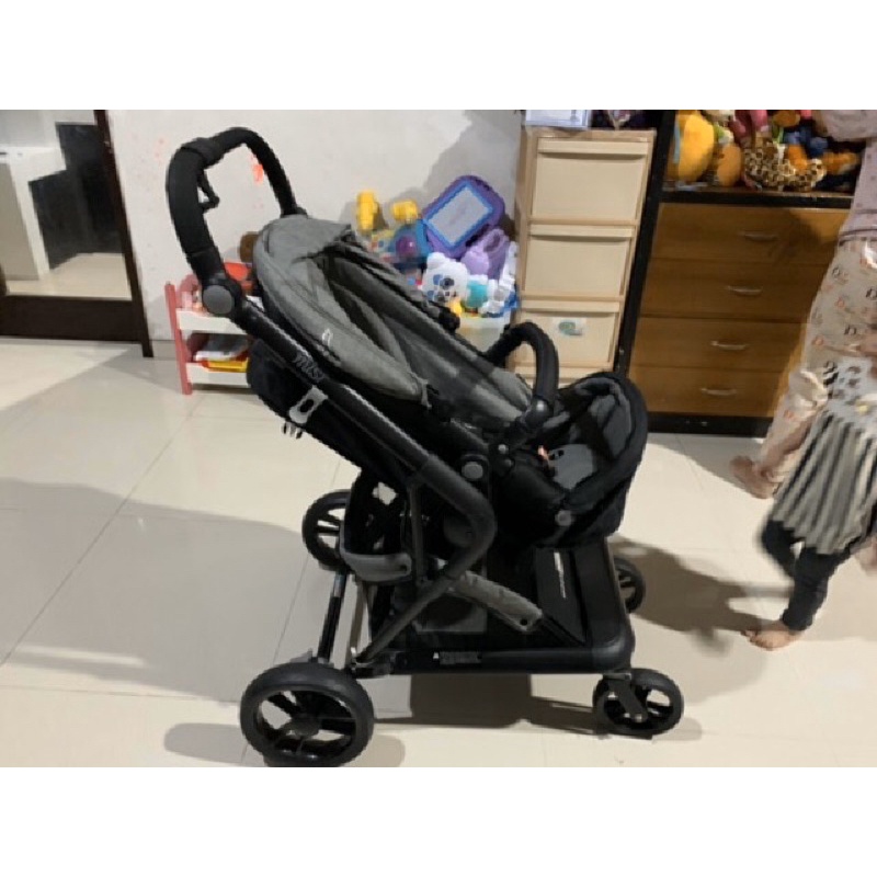 Jual (SOLDOUT) STROLLER COCOLATTE MIST CL T80 BLACK GREY | Shopee Indonesia