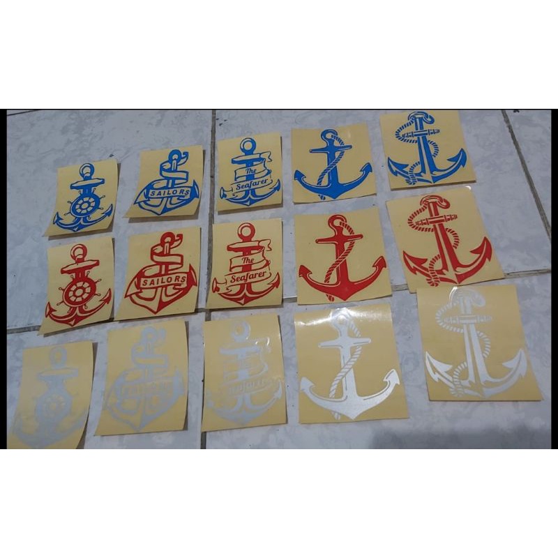 Jual STIKER JANGKAR STIKER MOTOR STIKER PELAUT STIKER PELAUT STIKER ...